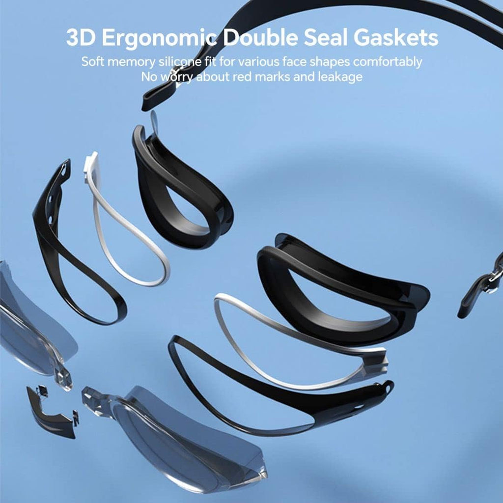 Skiennix Polarized Swimming Goggles - Anti-Fog, Leak-Proof Design for Adults & Kids