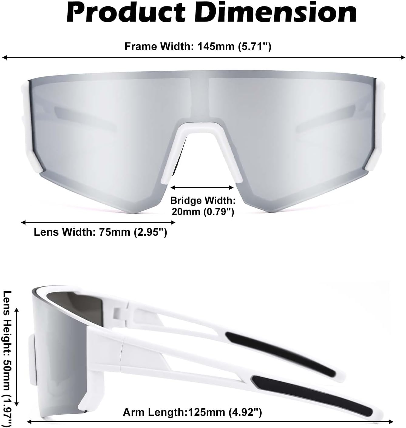 Skiennix Sports Baseball Sunglasses - Versatile Running & Cycling Glasses for Men & Women
