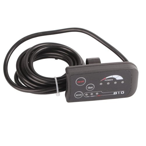 Ymiko LED Display Controller LCD Display Panel Electric 810 Ebike Scooter Brushless Motor Speed Controller Kit with 5 Wires Cable Control Panel