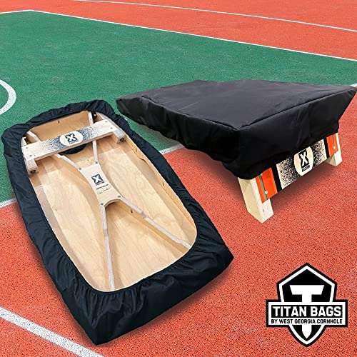 Waterproof Cornhole Board Covers Set of 2 - Protective Outdoor Shields