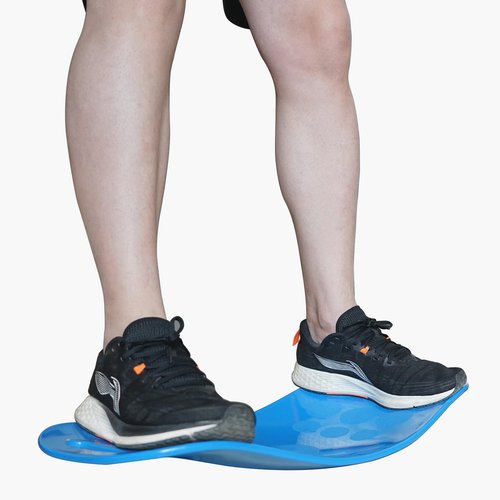 Stability Balance Board for Core Strength and Flexibility Workouts, ABS Plastic Construction (Blue)