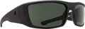Spy Optic Dirk Wrap, Soft Matte Black/Happy Gray/Green, 64 mm
