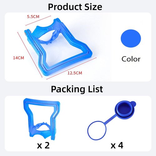 5 Gallon Water Bottle Carrier 2Pcs Set with 4 Jug Cap Jug Carrier, Heavy-Duty Ergonomic Handle with Dual-Mode Lift, Non-Slip Design for Easy and Secure Carrying, Fits Standard 5-Gallon Water Jugs