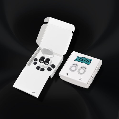Earplugs for Concerts, Festivals, Musicians, Travel, Sleeping & Work Reusable High Fidelity Hearing Protection with Noise Reduction 17dB-21dB Comfortable