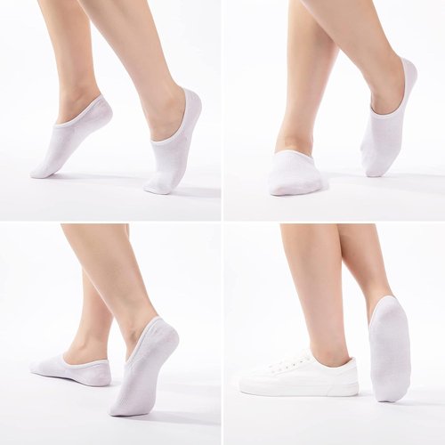 IDEGG Women's Socks - 6 Pairs No Show & 6 Pairs Crew Socks for Ultimate Comfort and Style
