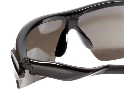Calabria Rally Black/Blue Mirror Pickleball Sunglasses for Women Polarized Pickleball Glasses for Men Racquetball Protective Eyewear Outdoor Sunglasses Men Sport Tennis Biking Squash Cricket Glasses