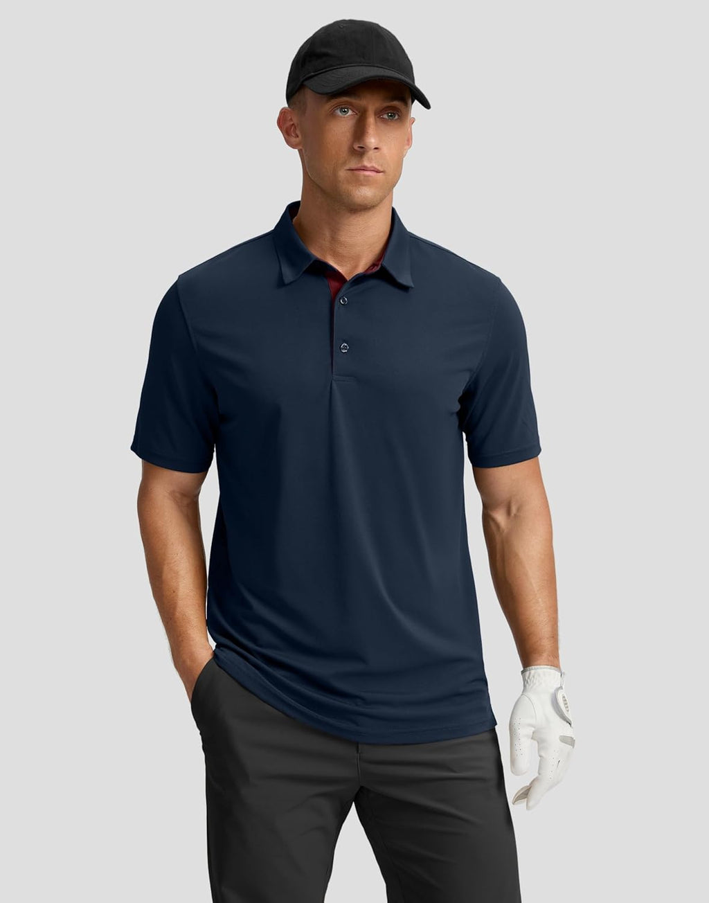 Skiennix Men's Golf Shirts - Dry Fit Moisture-Wicking Performance Polo | Short Sleeve Casual Attire