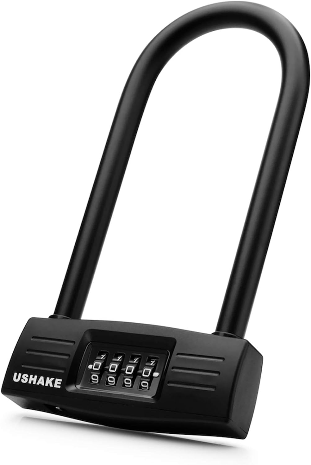USHAKE Heavy-Duty Bike U Lock - Secure Combination Lock for Bicycles, Scooters & Gates