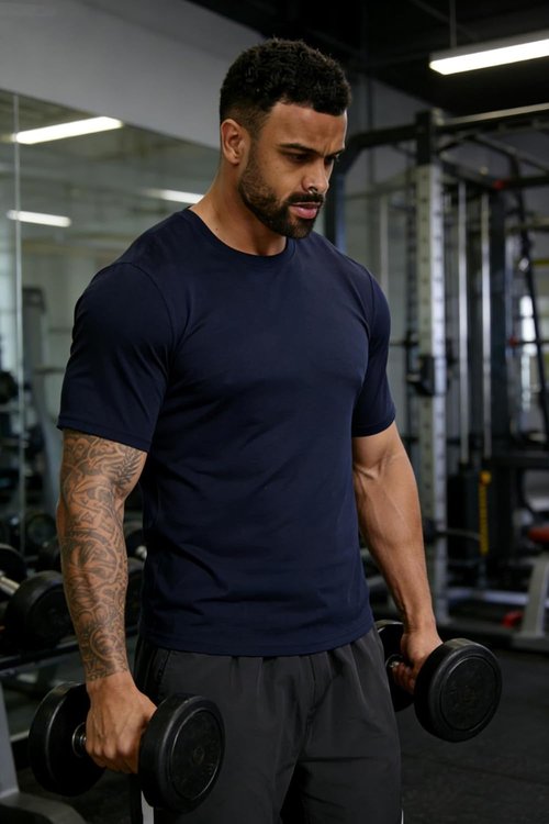KINGFEN Men's UV Sun Protection Shirt - UPF 50+ Quick Dry Athletic T-Shirt | Performance Top