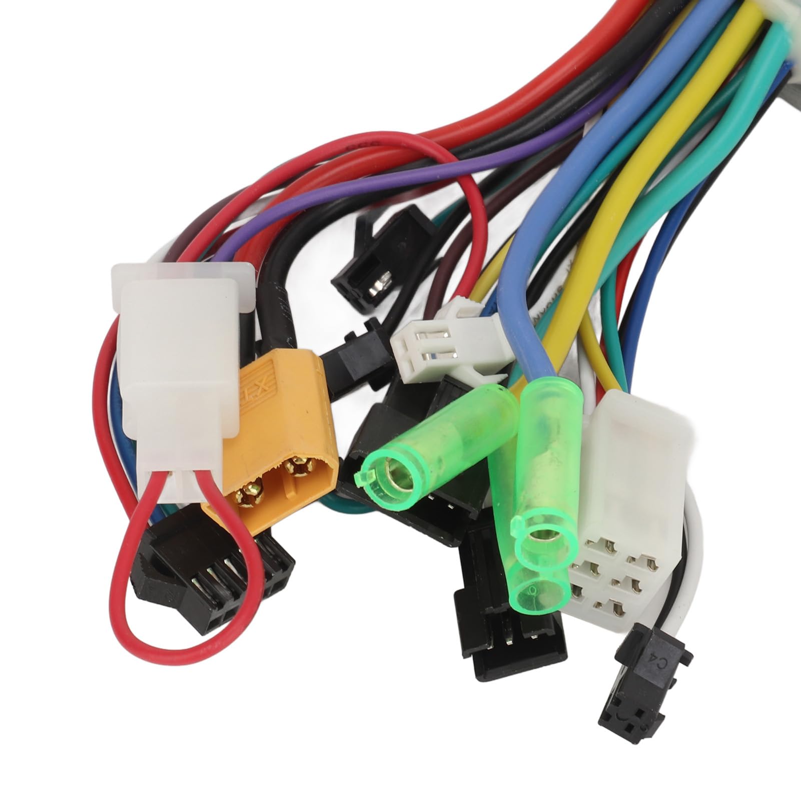 SPYMINNPOO Brushless Motor Controller Kit, 500W for Electric Scooter 24V/36V/48V, LCD Display, Dual Drive System