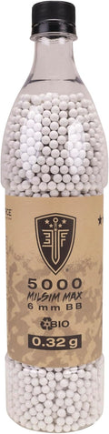 Umarex Elite Force Biodegradable 6mm Airsoft BBs - Premium .32 Gram, 5000 Count for Milsim Max