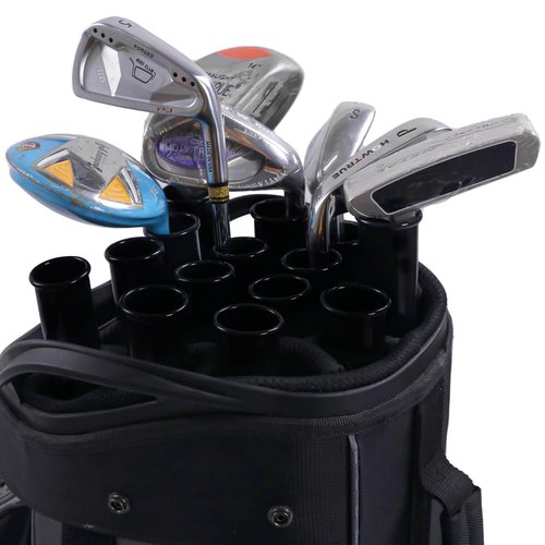 HOW TRUE Golf Bag Tubes 14 Pack with 2 Different Inner Diameters（1.5''）（1.25''） Golf Bag Club Protection Tubes Separators Dividers，Keeps Clubs Organised