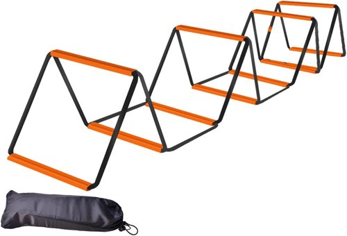 Menolana Agility Ladder - Foldable Football Footwork Training Equipment for Speed & Balance
