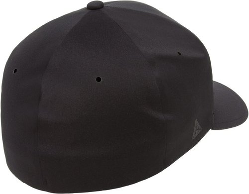 Flexfit Men's Delta Seamless Baseball Cap - Comfortable Fit | Black, Large-X-Large