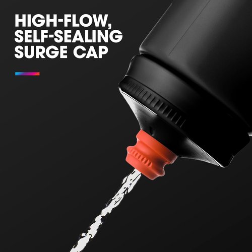 HydraPak Breakaway Surge Lightweight Bike Water Bottle 2-Pack | High Flow Cycling Squeeze Bottles (20oz, 25oz, 30oz)