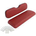 SCITOO Universal Rear Flip Seat Cushions Replacement for EZGO, for Club Car, for Yamaha, Golf Cart Rear Seat Replacement Cushions, Burgundy