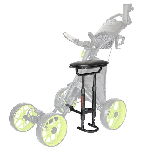 CaddyTek Removable Seat for Golf Push Cart - Compatible Only with CaddyCruiser One and One Swivel Golf Push Carts, Cushioned Golf Cart Seat Accessory with Easy Install and Heavy Duty Bracket