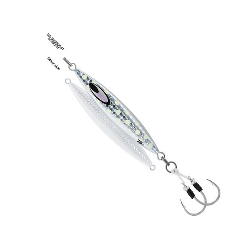 Daiwa Jig Saltwater SA-SK170G01 Saltiga SLK Metaljig, 6oz, 7/0 Assist Hooks, Pink