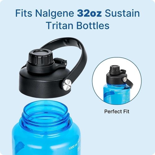 Nalgene Spout Lid - Replacement Cap for 32 Oz Tritan Water Bottle | Ergonomic, Dishwasher Safe & BPA-Free