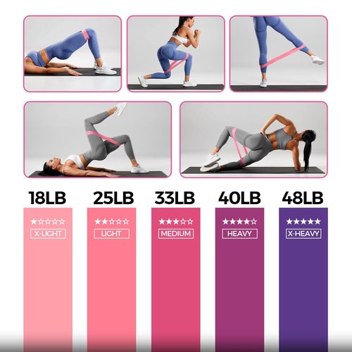 Leopacat 13 Pcs Pilates Kit for Women - Home Pilates Equipment Set with Magic Circle Resistance Bands Yoga Ball for Beginners Full Body Toning Thighs Arms Hip Workout