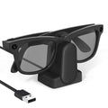 Cisain Charging Dock Compatible with Ray-Ban Meta Smart Glasses Wayfarer/Skyler/Headliner/Meta HSTN Oakley,Potable Travel USB-A Cable Charger Meta Smart Glasseswith Adapter