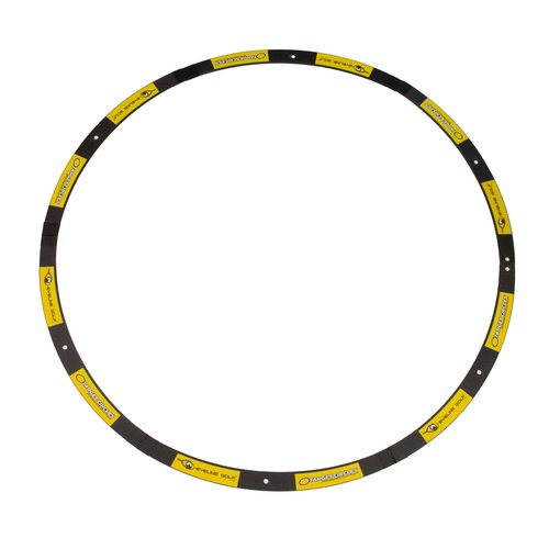 EyeLine Golf Target Circle as Training Aid – Ideal for Chipping and Pitching – Super Thin with Foldable Configurations. Bright Color Markings Easy Sighting. Made in USA (3 Foot Circle)
