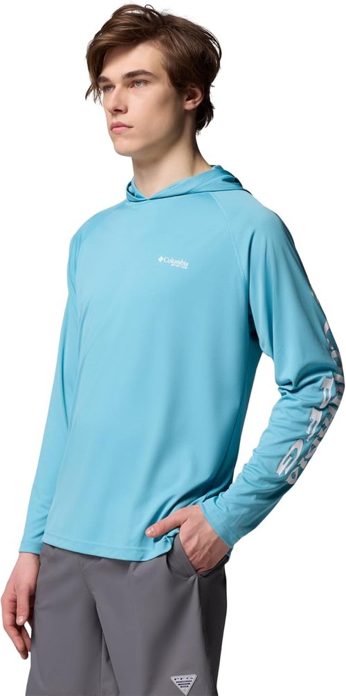 Columbia Men's Terminal Tackle Hoodie - Lightweight, Quick-Dry Fabric | Perfect for Outdoor Activities