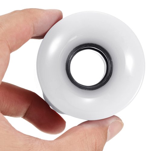 PATIKIL 60mm Longboard Wheels, 4 Pack Skateboard Wheel Street Wheels for Skateboards Cruiser Wheels Replacement 78A, White