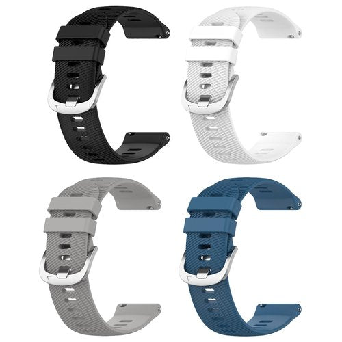 XIDESSEN 4PCS Band Compatible with Garmin Venu 3/2 Forerunner265/255 Vivoactive 4 45mm,Silicone Quick Release Bands For Men Women