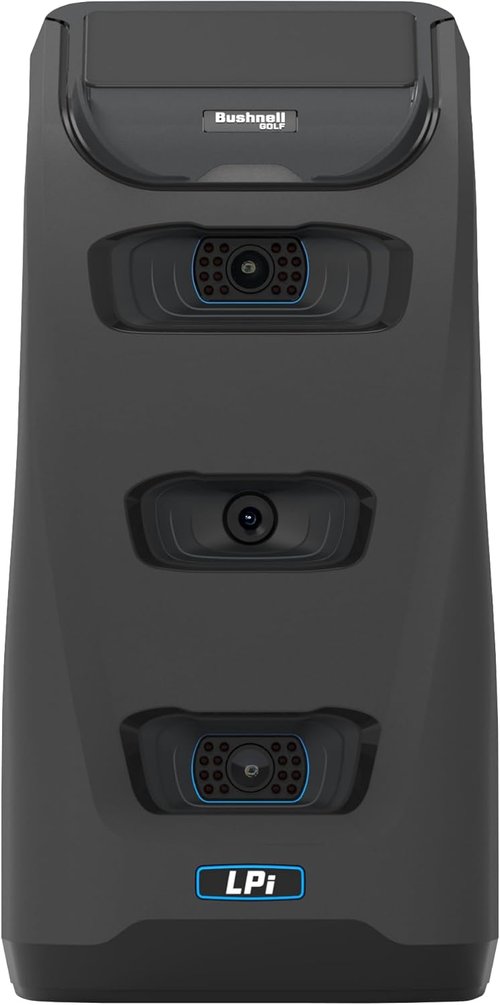 Bushnell LPi Simulator Bundle - High-Accuracy Indoor Golf Launch Monitor with FSX Play Gold, Projector & Turf Mat