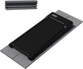 Exercise Equipment Mat - Treadmill Walking Pad Mat for Carpet & Hardwood Floors | 68x24, 1/4" Thick, No Slip, Noise Absorption (Grey)