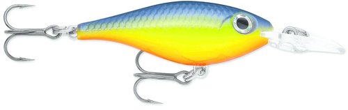 Rapala Ultra Light Shad 04 Hot Steel Lure, Multi, One Size (ULS04HS)