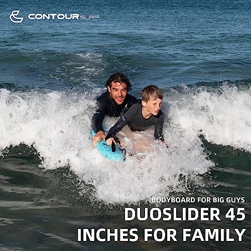 Thurso Surf DuoSlider 45'' Family Bodyboard for Kids & Adults with Handles