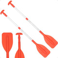 Five Oceans Telescoping Paddle - Floating Orange Boat Paddle Extends 21" to 42" | Compact & Durable Design