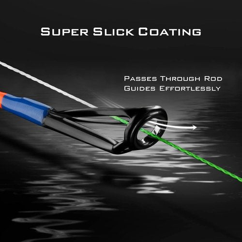 KastKing SuperPower Braided Fishing Line - Abrasion Resistant & Zero Stretch - Smaller Diameter, 300 Yards