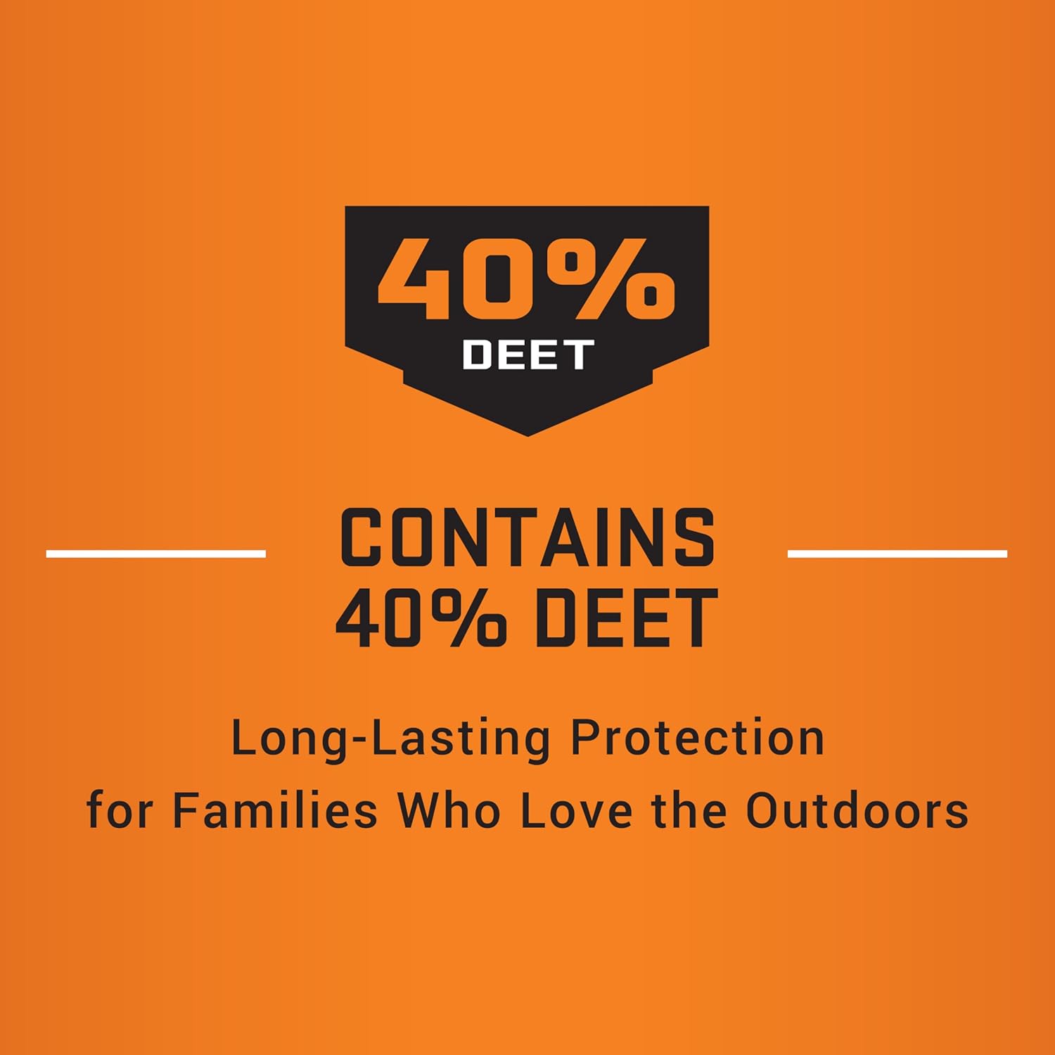 Repel Insect Repellent - Sportsman Max Formula with 40% DEET | Long-Lasting Protection Against Mosquitoes, Ticks & Gnats - 6 fl oz (Pack of 2)