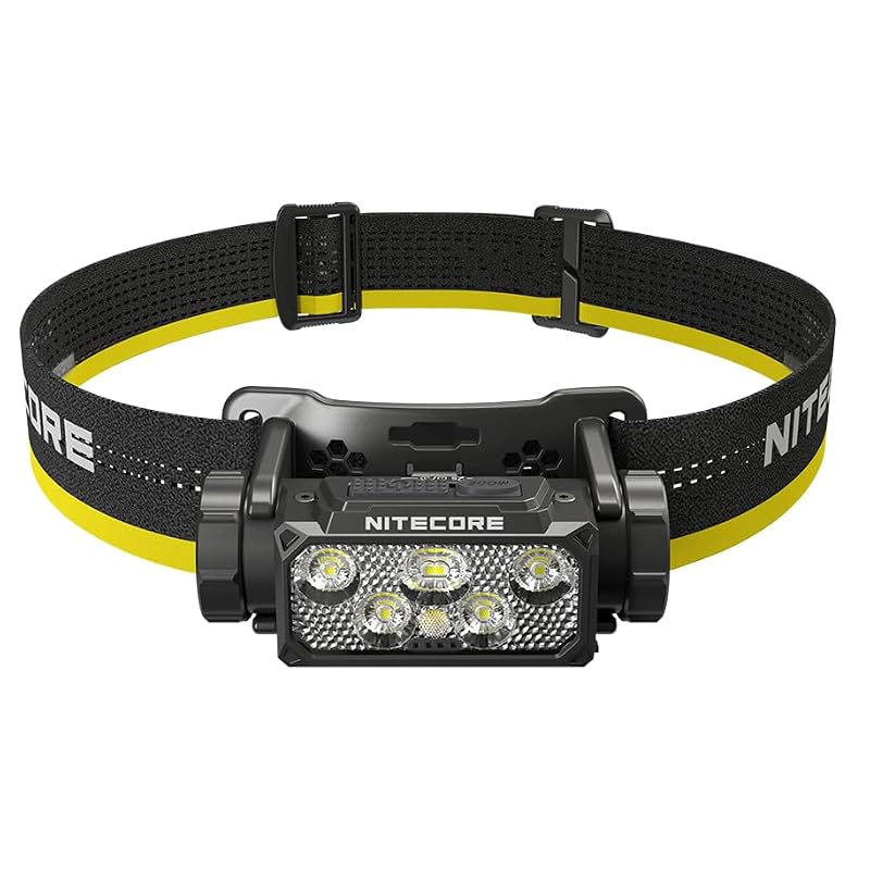 Nitecore HC60 UHE 1600 Lumens Rechargeable Headlamp for Camping Hiking Running