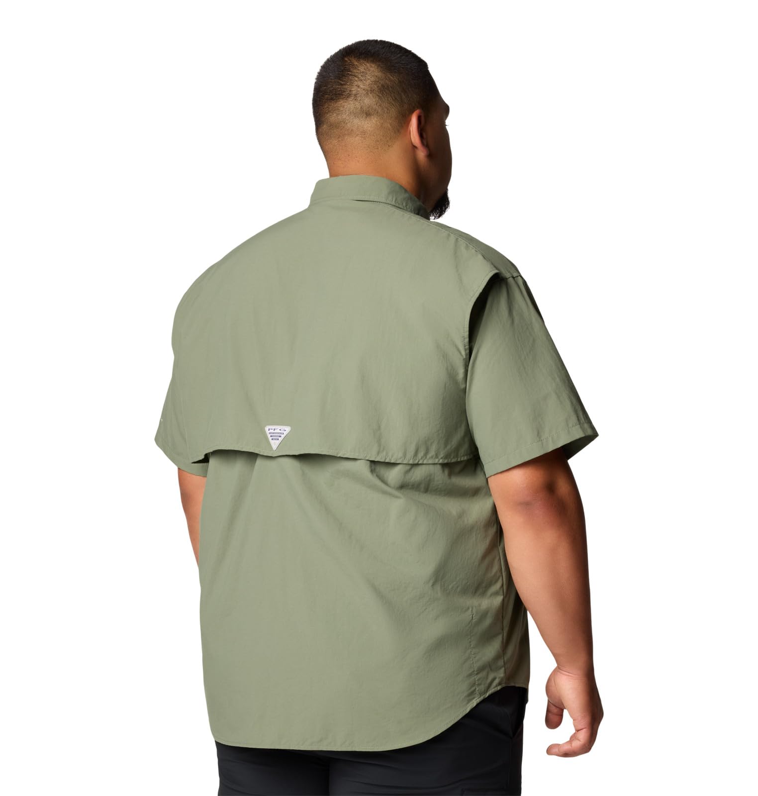 Columbia Mens PFG Bahama II Short Sleeve Fishing Shirt, Cypress, X-Large