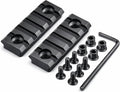Gotical 5 Slots Aluminum KeyMod Rail Section - Durable Picatinny Rail for Enhanced Accessory Mounting