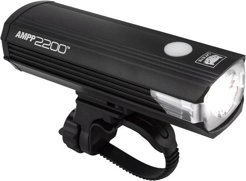 CATEYE AMPP USB Rechargeable Bike Light - Super Bright OptiCube™ Headlight for Commuters & Cyclists | IPX4 Waterproof, Day & Night Modes