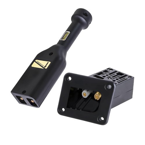 EZGO TXT Medalist 36V PowerWise Charger Receptacle with Handle Plug Fits Electric 1996 UP Golf Cart 73345-G01&73063-G01 Reliable Charging Solution for Golf Carts
