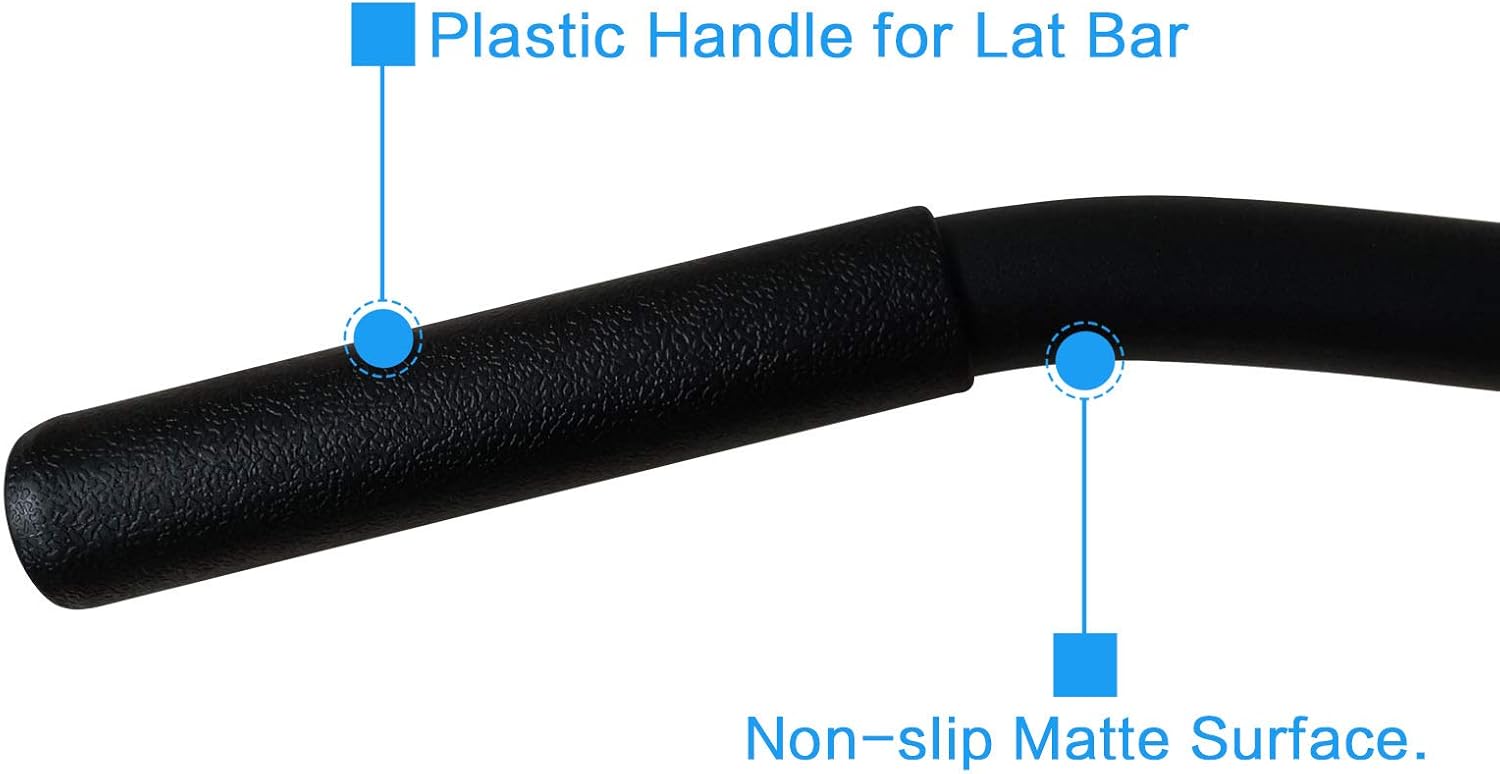 Skiennix Lat Pulldown Bar - 29/39/48 Inch Wide Grip with Non-Slip Handle for Home Gym Training