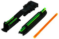 HIVIZ Combo Pack, Front and Rear Sights (Fits Shotguns with Vent Ribs 7/32"- 21/64")