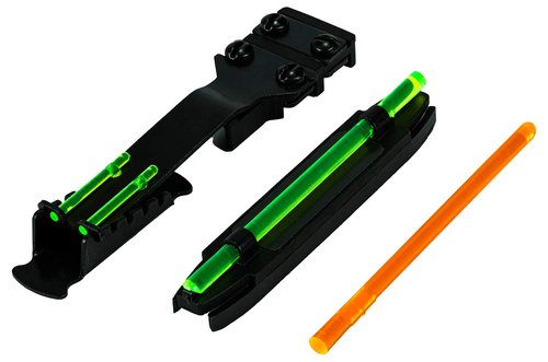 HIVIZ Combo Pack, Front and Rear Sights (Fits Shotguns with Vent Ribs 7/32"- 21/64")