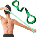 Figure 8 Resistance Band - Versatile Elastic Exercise Band for Arms, Legs, and Shoulders | Ideal for Yoga and Physical Therapy