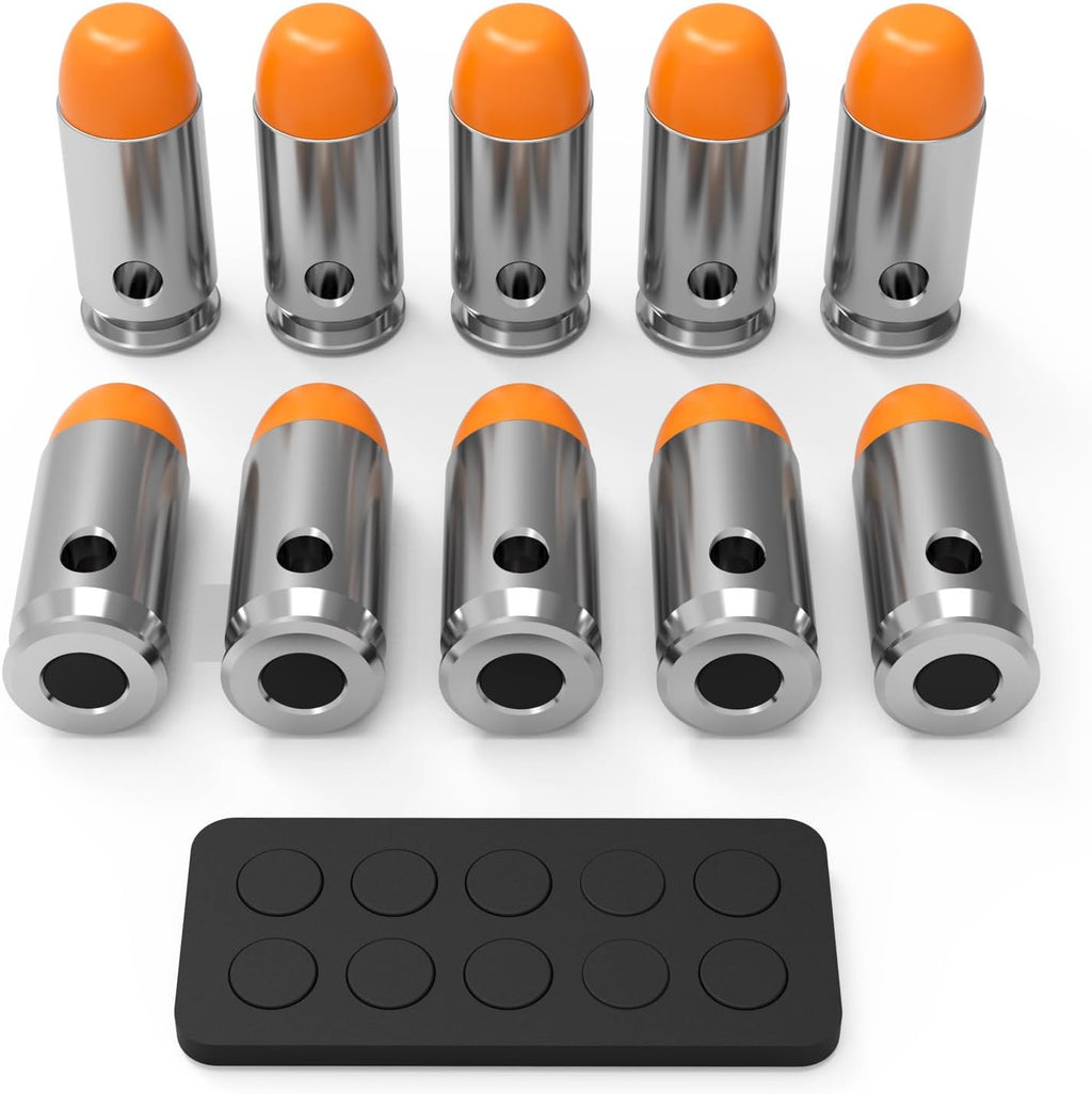 Snap Caps Training Dummy Rounds - Safe Loading Practice with Realistic Weight | Perfect for Firearm Training