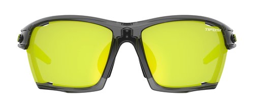 Tifosi Optics Kilo Sunglasses (Crystal Smoke, Clarion Yellow/AC Red/Clear)