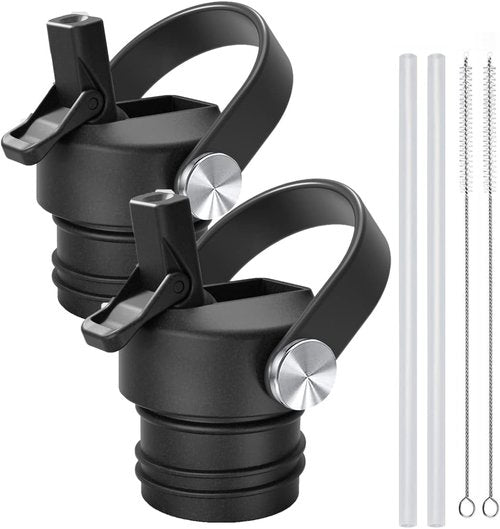 Hydro Flask Straw Lid - Replacement Top Lids with Dust Cover for 18 oz, 21 oz, 24 oz Bottles
