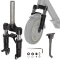 Yungeln Electric Scooter Front Suspension Fork Compatible with Segway Ninebot MAX G30 G30LP Electric Scooter Shock Absorption Parts Anti-Vibration Accessories with Foot Stand