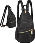 Xsecnua Crossbody Sling Bag - Mini Convertible Backpack for Women | Ideal Travel Daypack